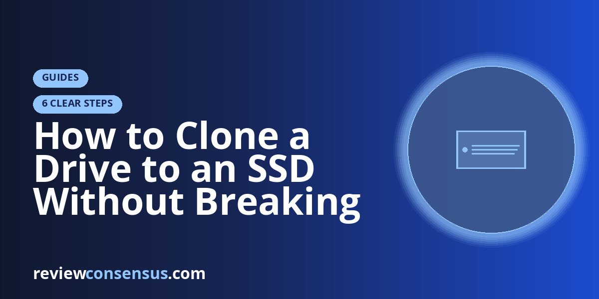 How to Clone a Drive to an SSD Without Breaking Boot or Losing Data