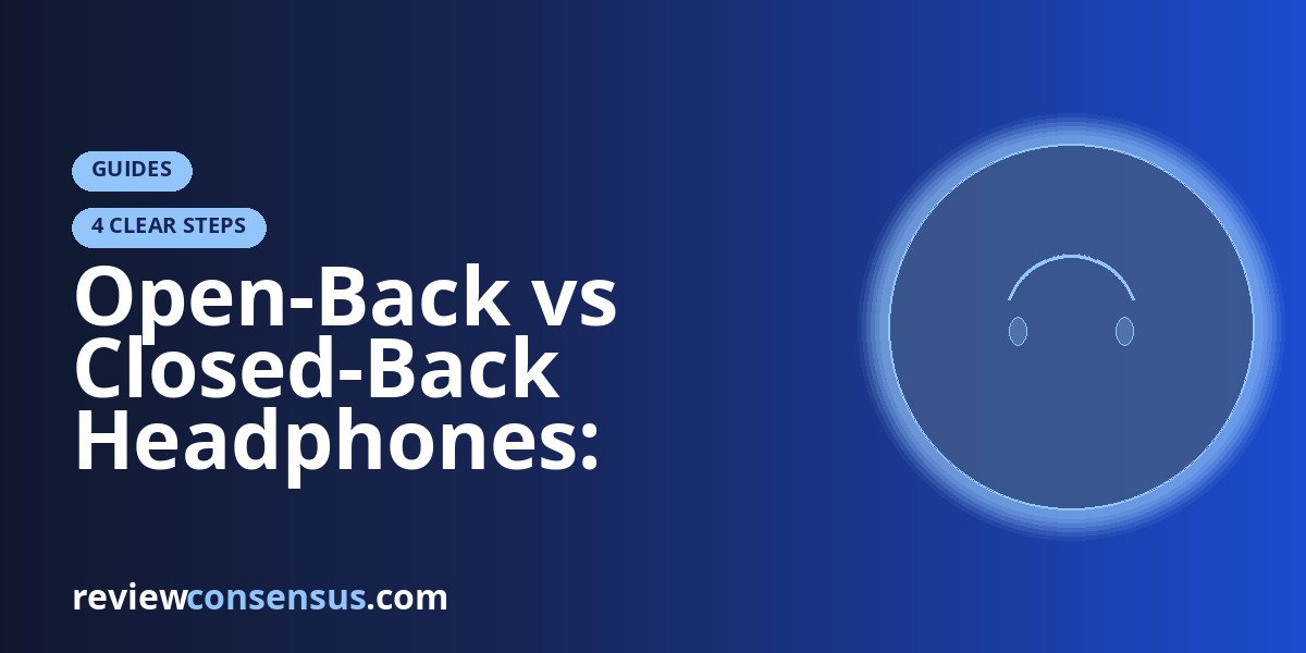 Open-Back vs Closed-Back Headphones: Which Design Fits Your Life?