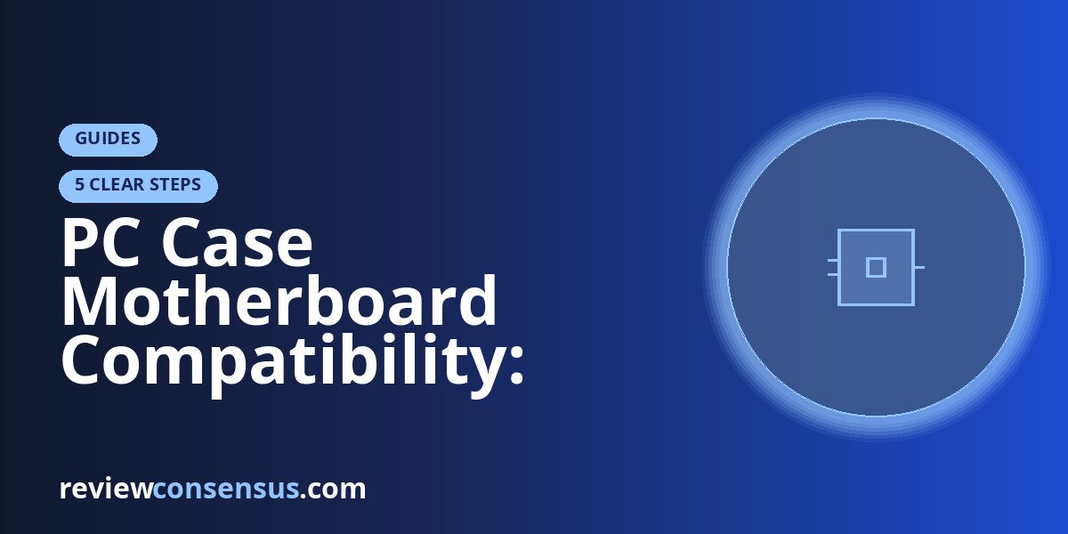 PC Case Motherboard Compatibility: Form Factors That Fit