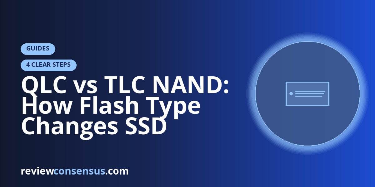 QLC vs TLC NAND: How Flash Type Changes SSD Speed and Longevity