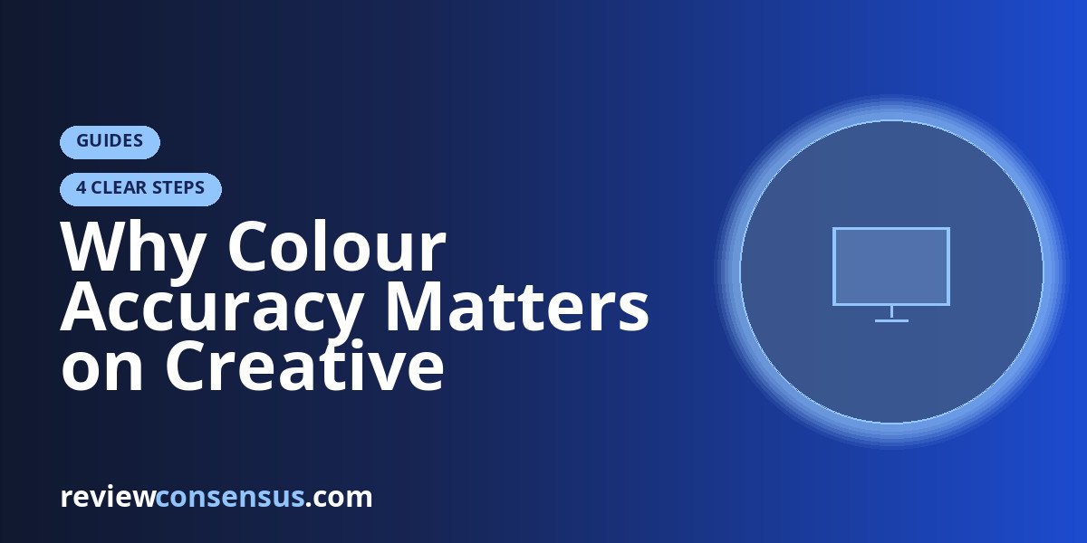 Why Colour Accuracy Matters on Creative Monitors