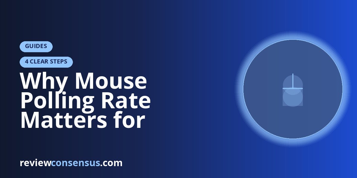 Why Mouse Polling Rate Matters for Smooth Cursor Response