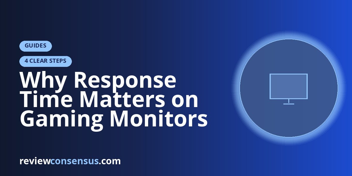 Why Response Time Matters on Gaming Monitors