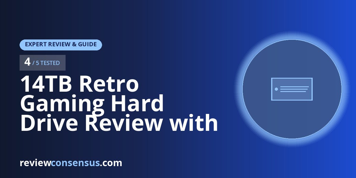 14TB Retro Gaming Hard Drive Review with 98000+ Preloaded Games