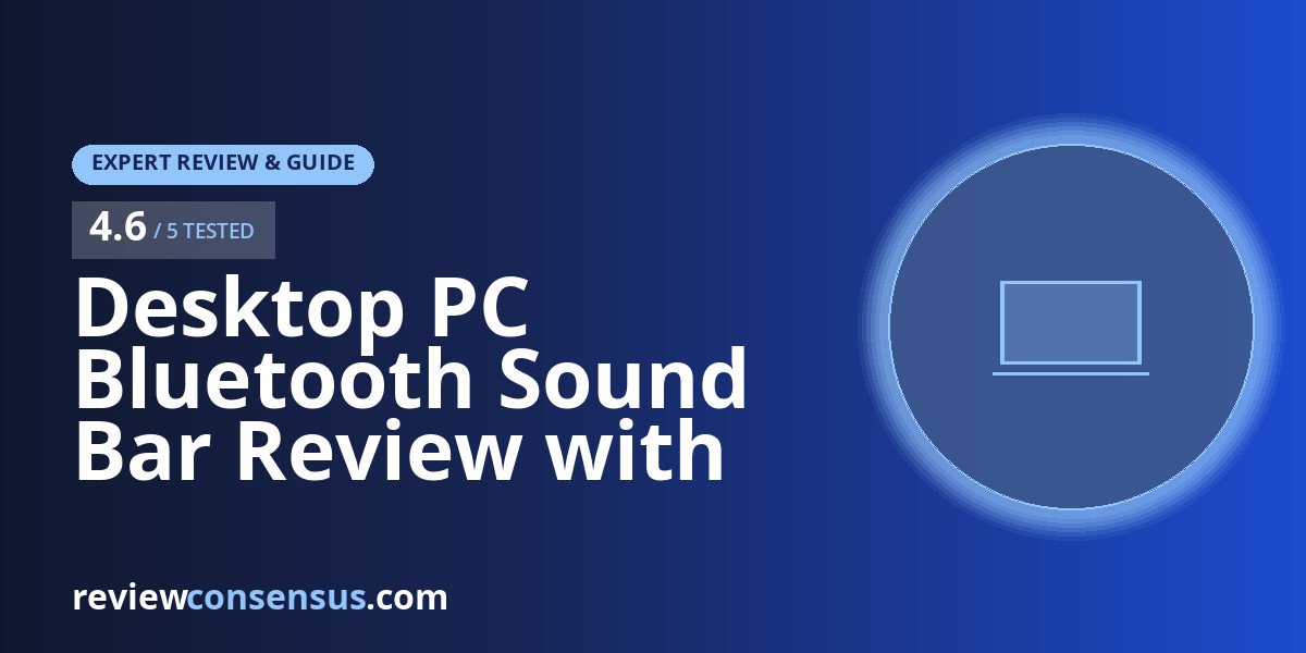 Desktop PC Bluetooth Sound Bar Review with Bass Boost and RGB