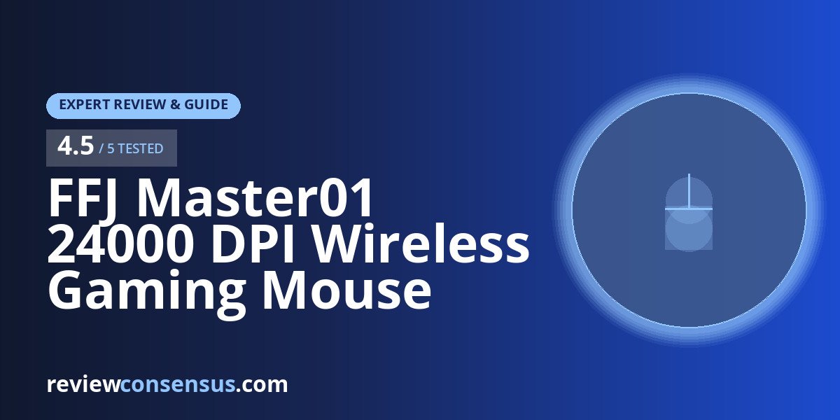 FFJ Master01 24000 DPI Wireless Gaming Mouse Review