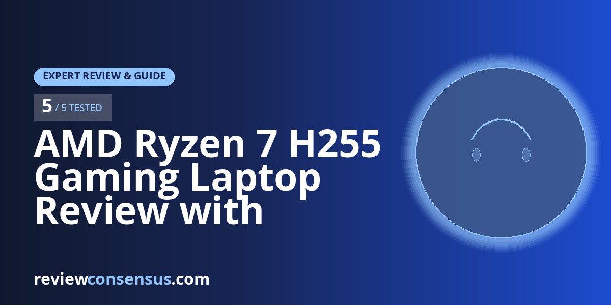AMD Ryzen 7 H255 Gaming Laptop Review with Radeon 780M Graphics
