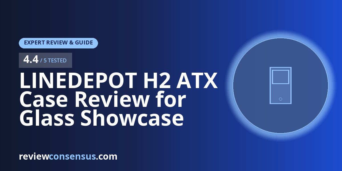 LINEDEPOT H2 ATX Case Review for Glass Showcase Builds