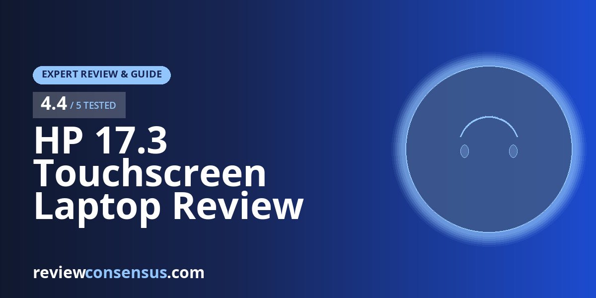 HP 17.3 Touchscreen Laptop Review with Microsoft 365