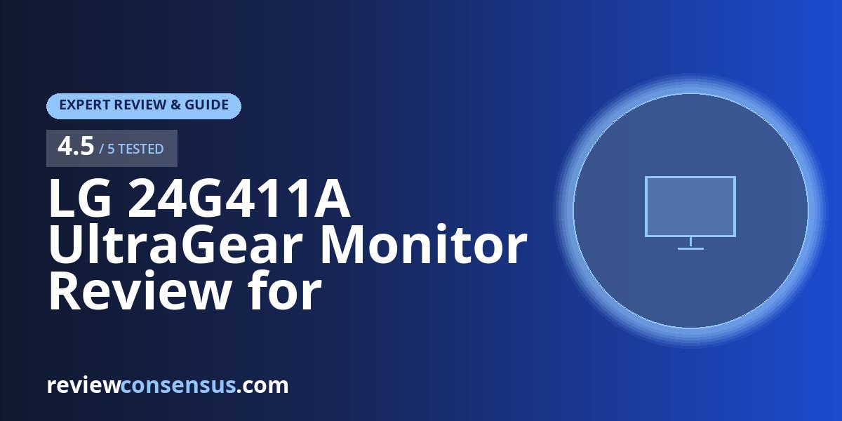 LG 24G411A UltraGear Monitor Review for Compact 1080p Gaming