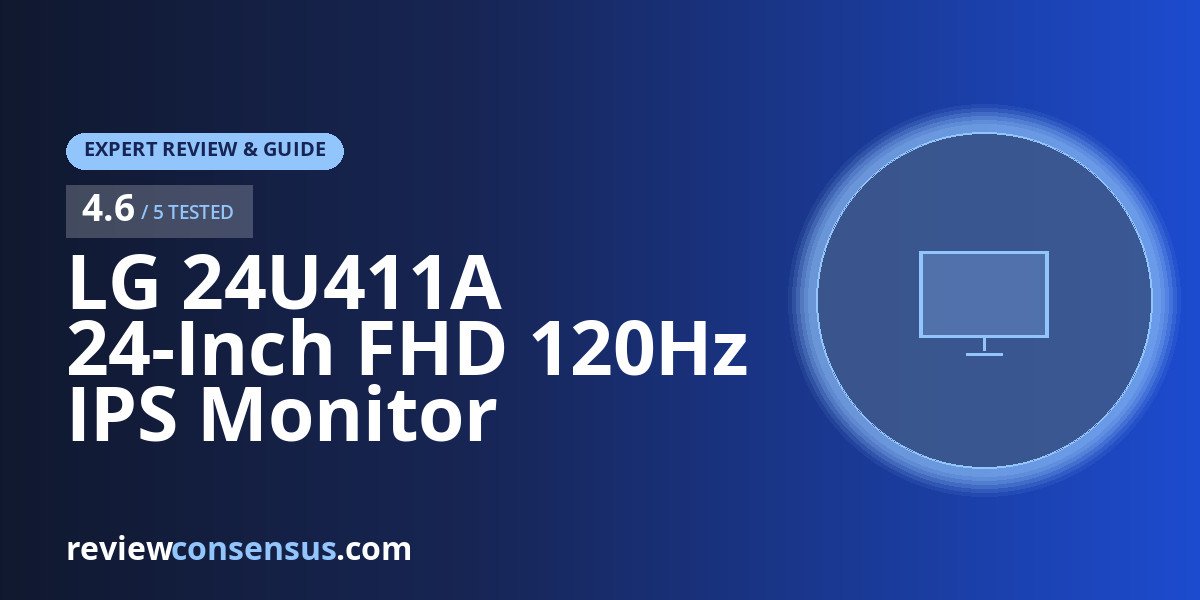 LG 24U411A 24-Inch FHD 120Hz IPS Monitor Review