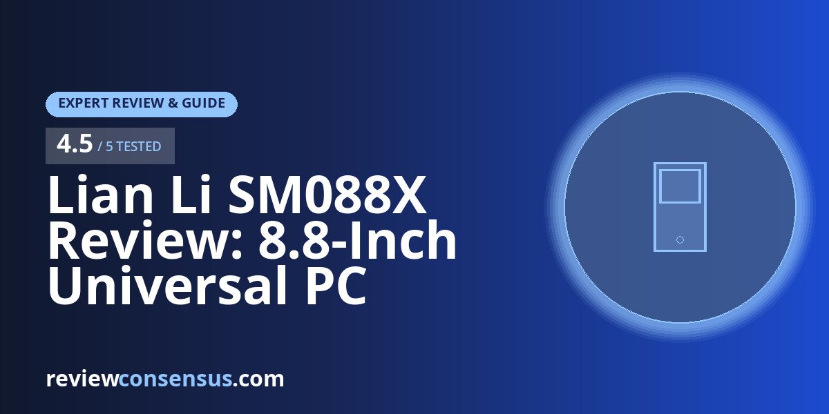 Lian Li SM088X Review: 8.8-Inch Universal PC Secondary Screen