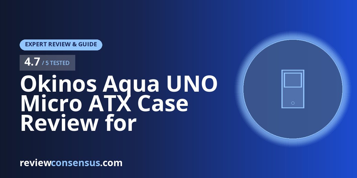 Okinos Aqua UNO Micro ATX Case Review for Air-Cooled Builds