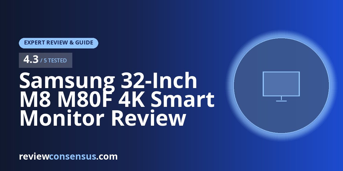 Samsung 32-Inch M8 M80F 4K Smart Monitor Review