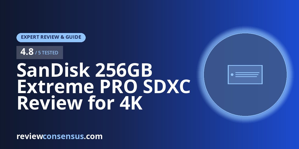 SanDisk 256GB Extreme PRO SDXC Review for 4K Hybrid Shooters