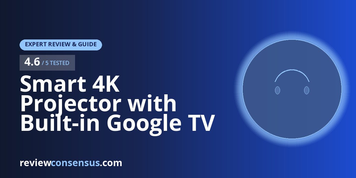 Smart 4K Projector with Built-in Google TV Review