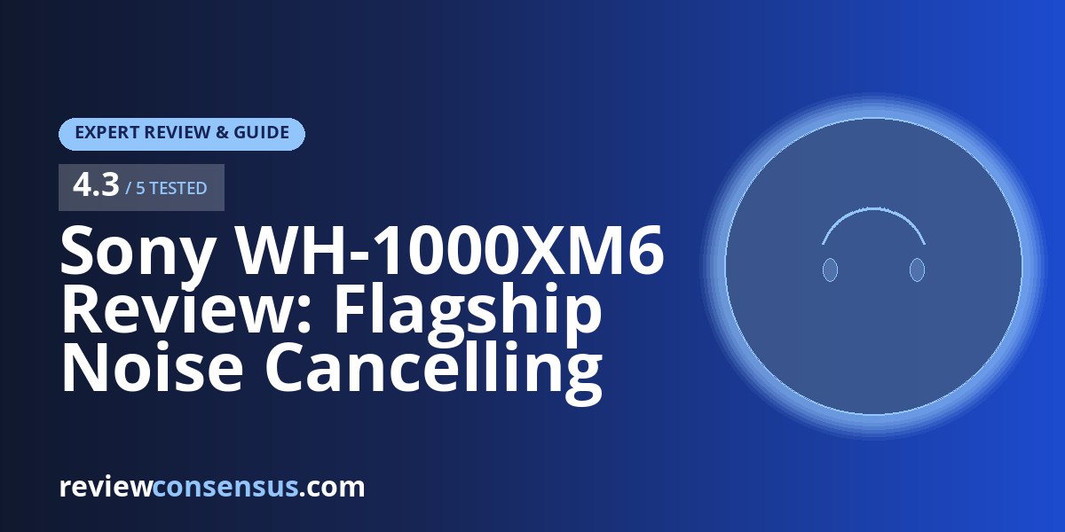 Sony WH-1000XM6 Review: Flagship Noise Cancelling for Travel and Focus