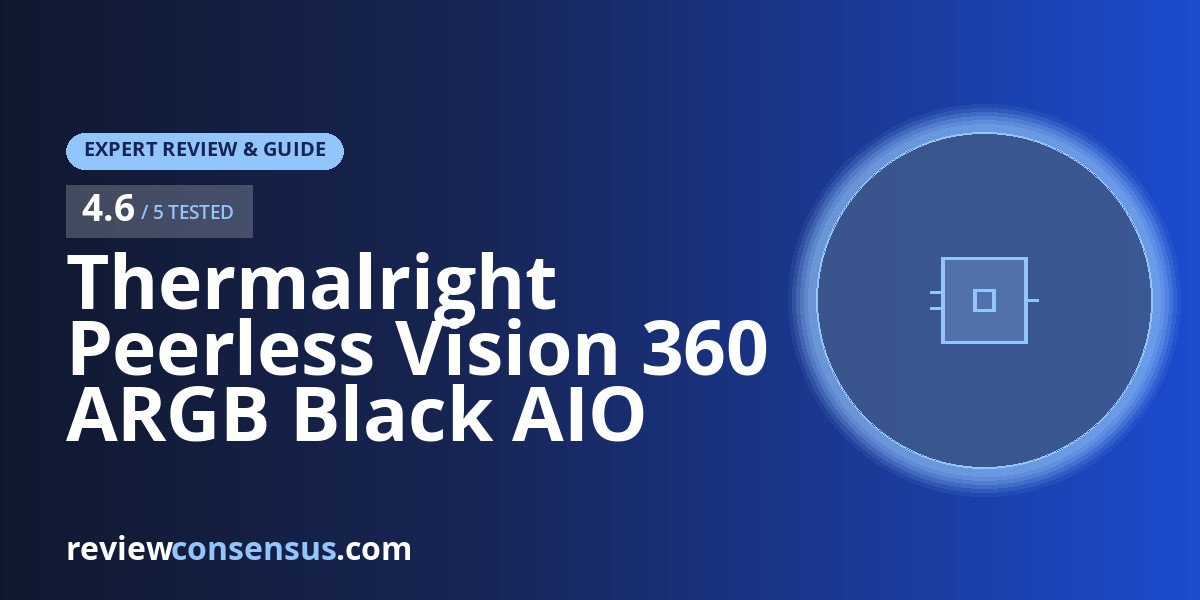 Thermalright Peerless Vision 360 ARGB Black AIO Review