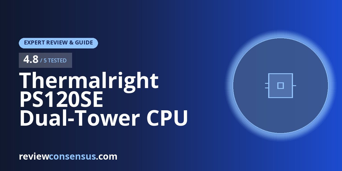 Thermalright PS120SE Dual-Tower CPU Air Cooler Review