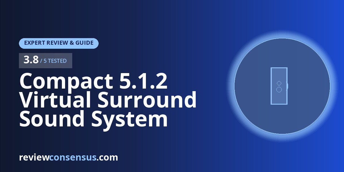 Compact 5.1.2 Virtual Surround Sound System Review for Small Rooms