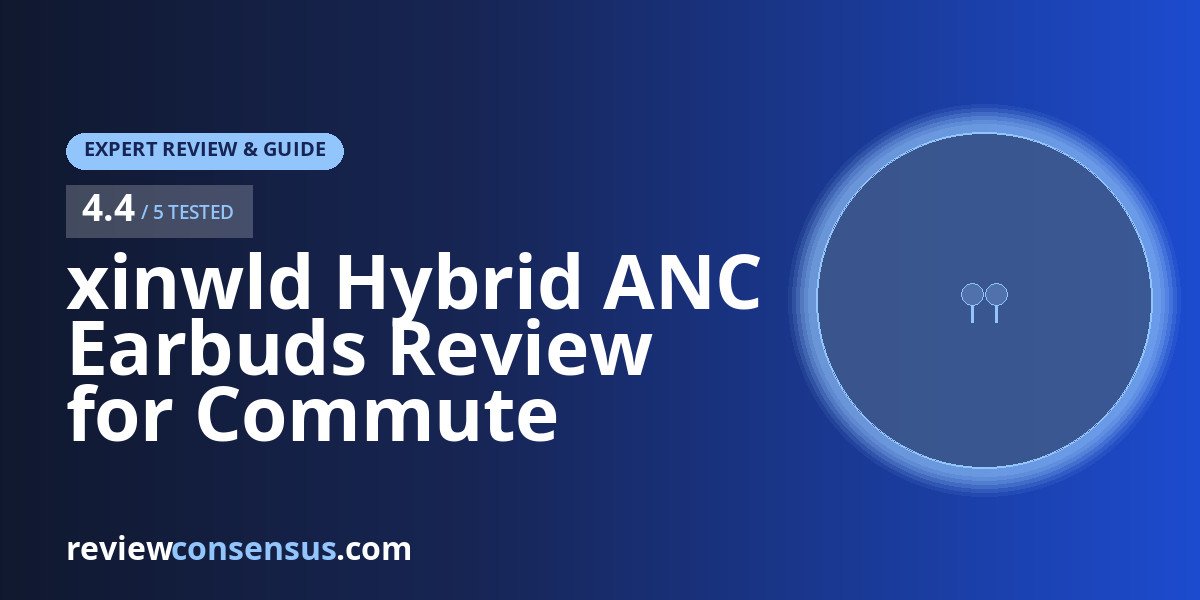 xinwld Hybrid ANC Earbuds Review for Commute Focus and Calls