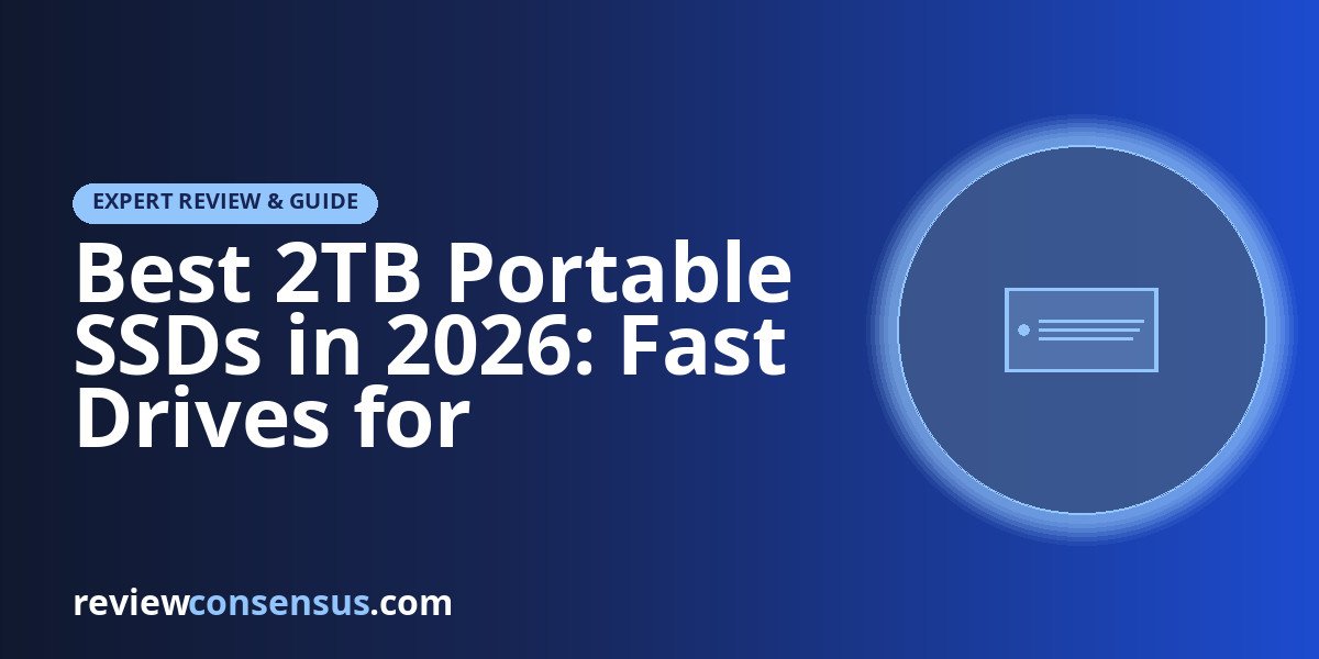 Best 2TB Portable SSDs in 2026: Fast Drives for Creators