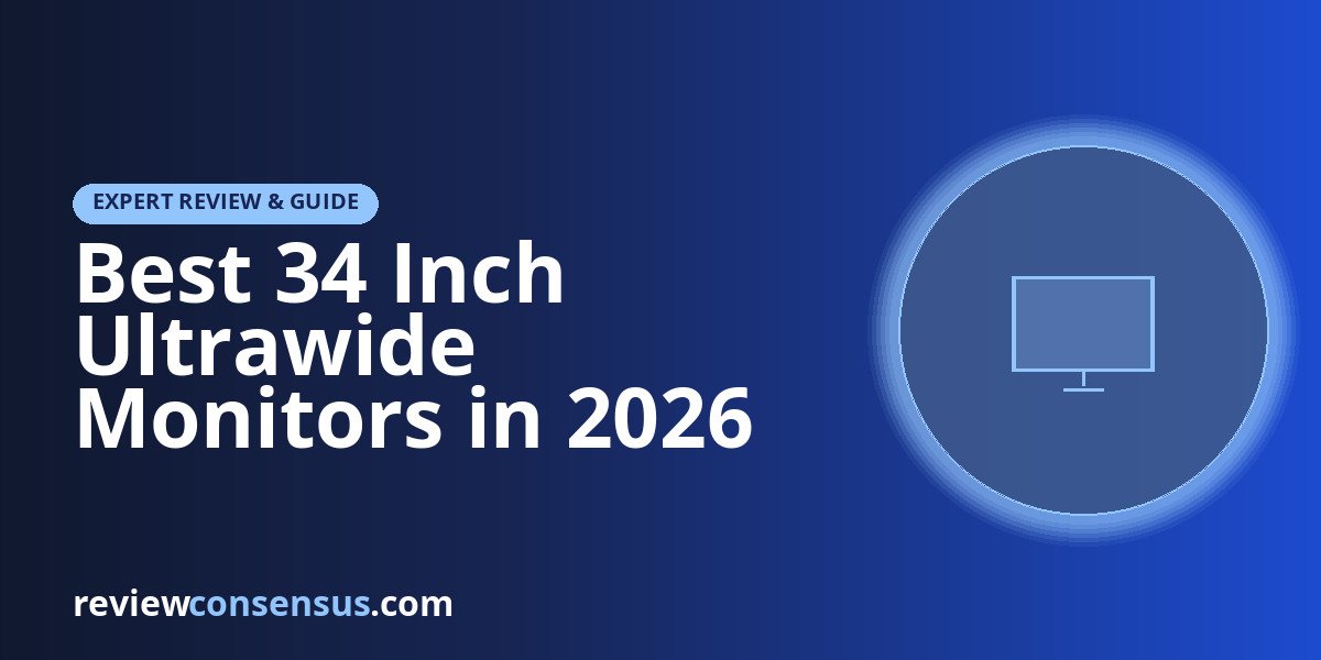 Best 34 Inch Ultrawide Monitors in 2026 for Work and