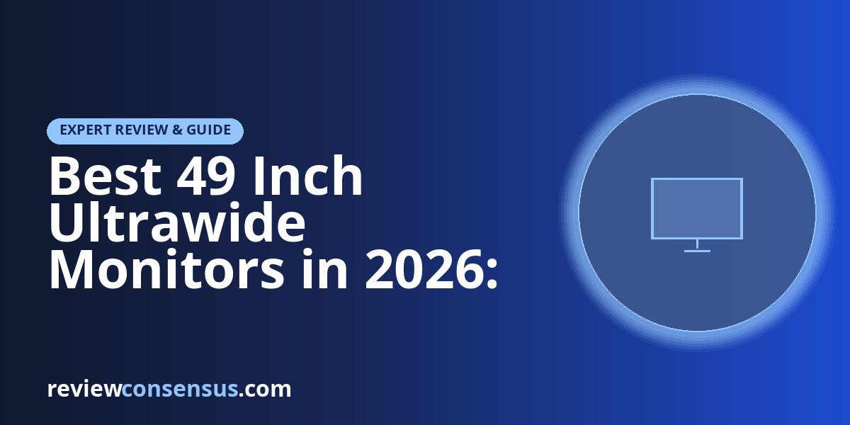 Best 49 Inch Ultrawide Monitors in 2026: Super Ultrawide Picks