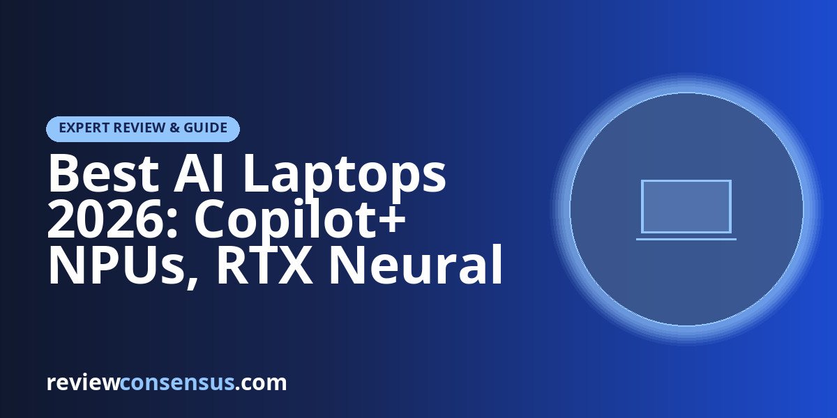 Best AI Laptops 2026: Copilot+ NPUs, RTX Neural GPUs, and