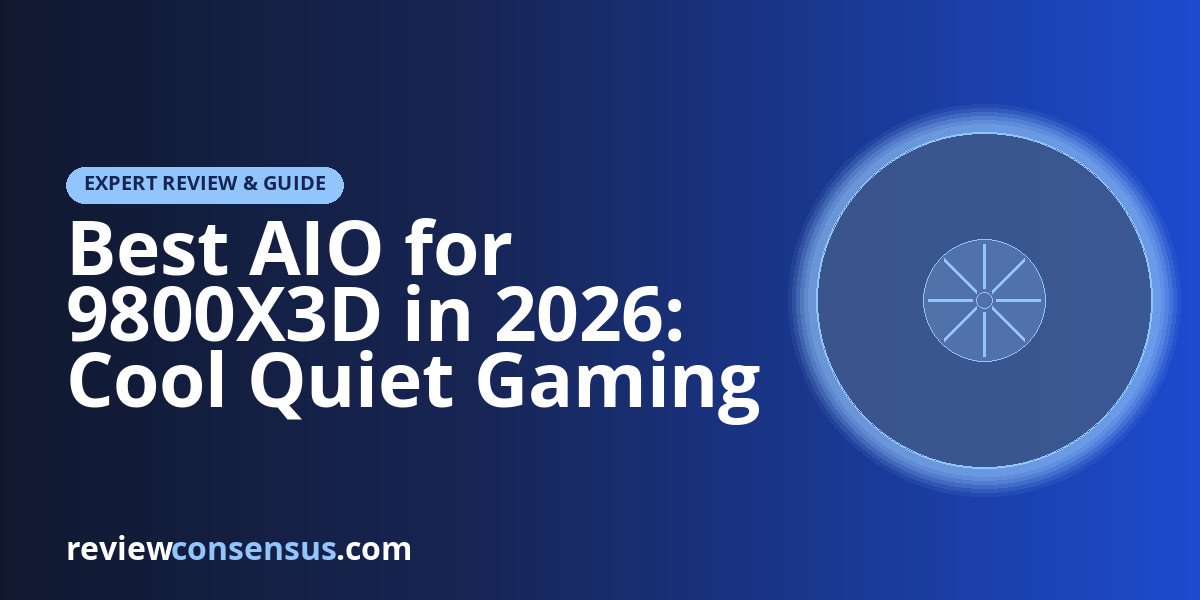 Best AIO for 9800X3D in 2026: Cool Quiet Gaming