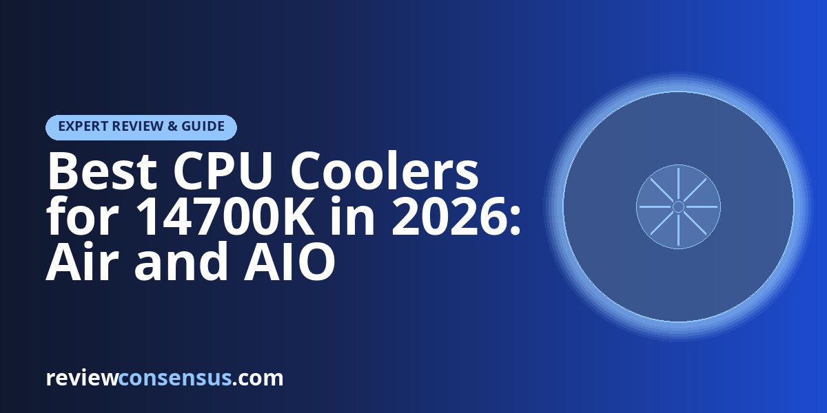 Best CPU Coolers for 14700K in 2026: Air and AIO