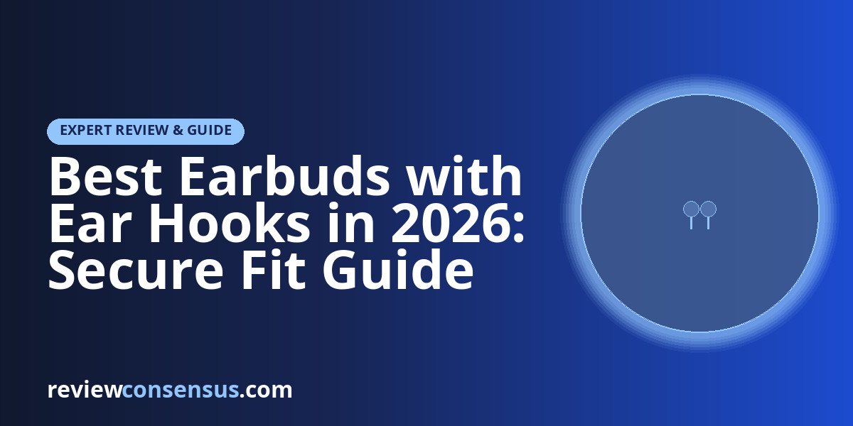 Best Earbuds with Ear Hooks in 2026: Secure Fit Guide