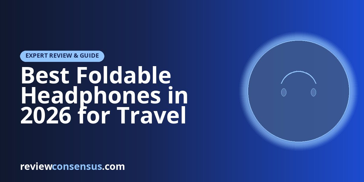 Best Foldable Headphones in 2026 for Travel and Commutes