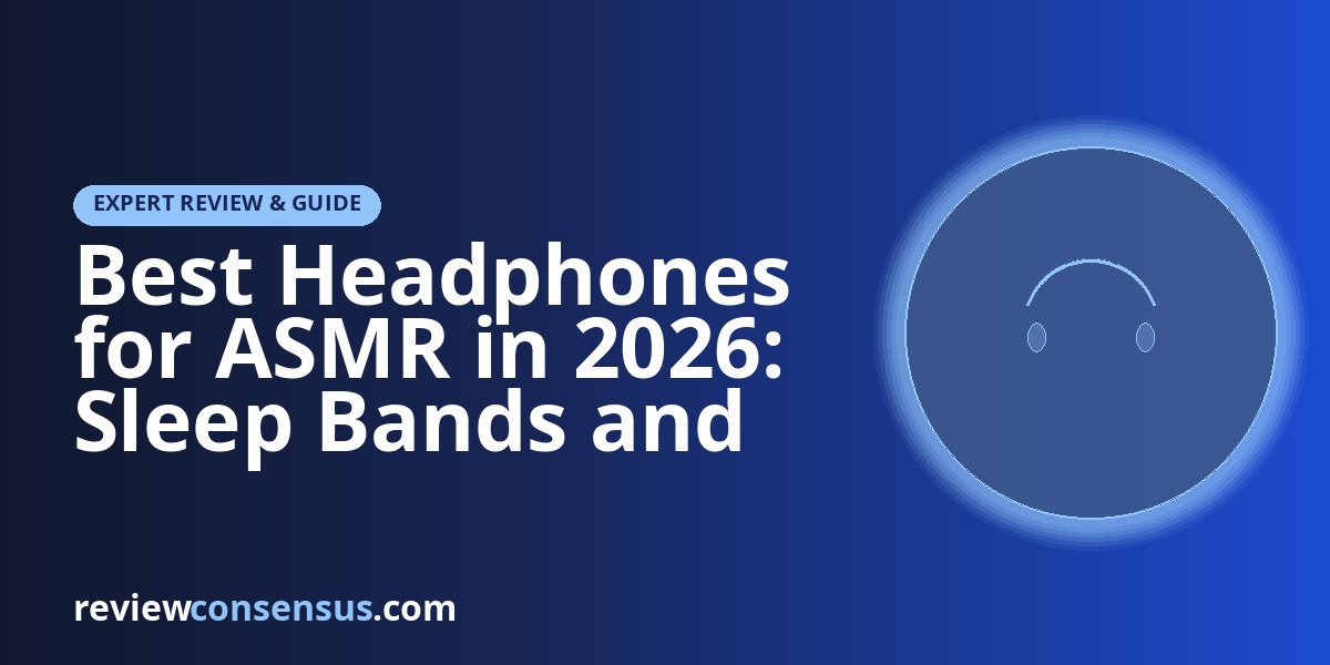 Best Headphones for ASMR in 2026: Sleep Bands and Detail