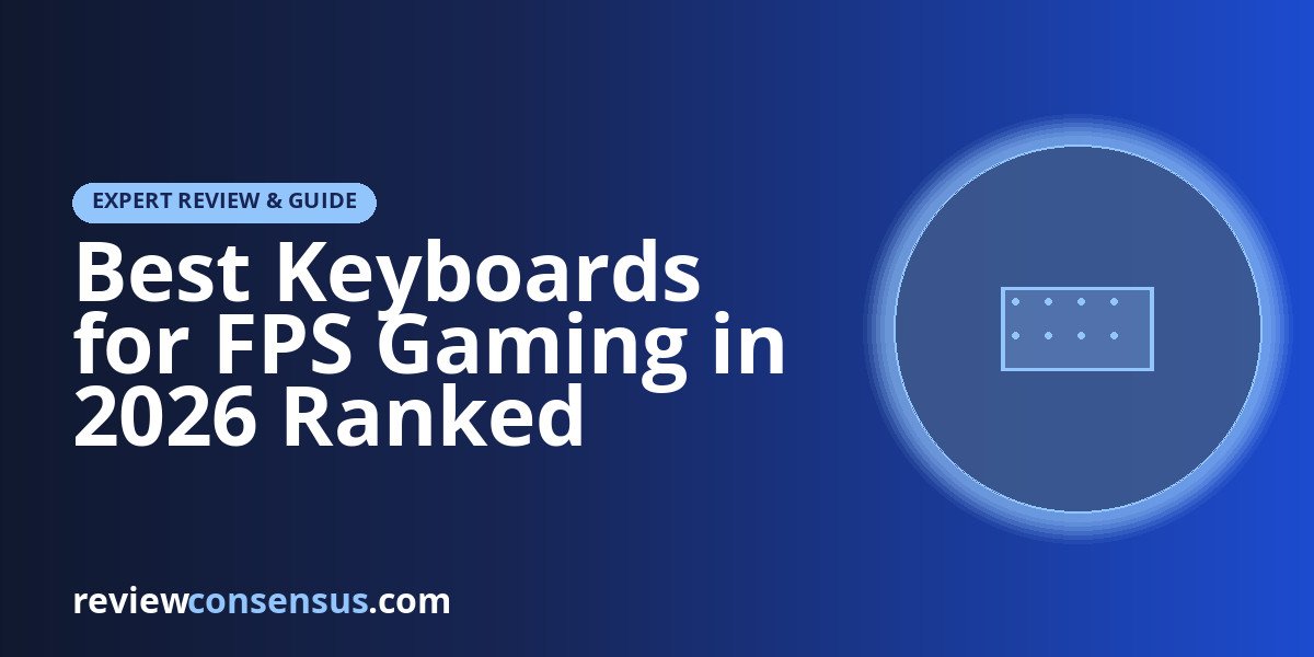 Best Keyboards for FPS Gaming in 2026 Ranked