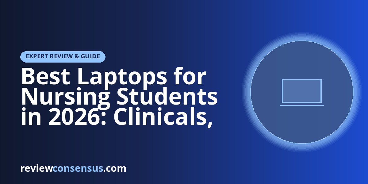 Best Laptops for Nursing Students in 2026: Clinicals, Charts, and