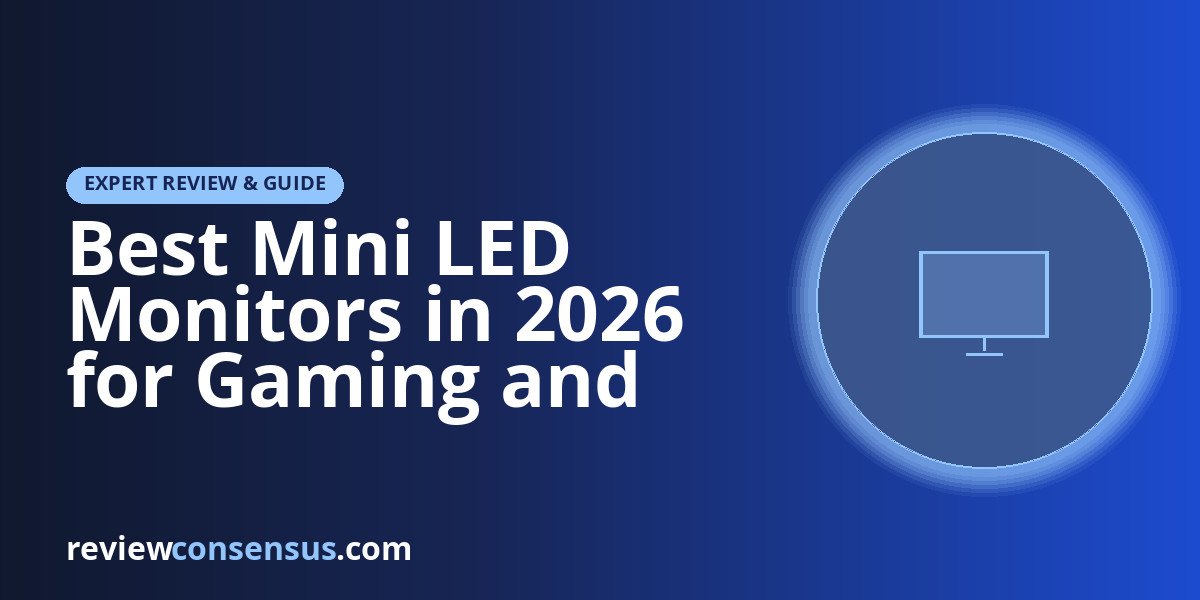 Best Mini LED Monitors in 2026 for Gaming and HDR
