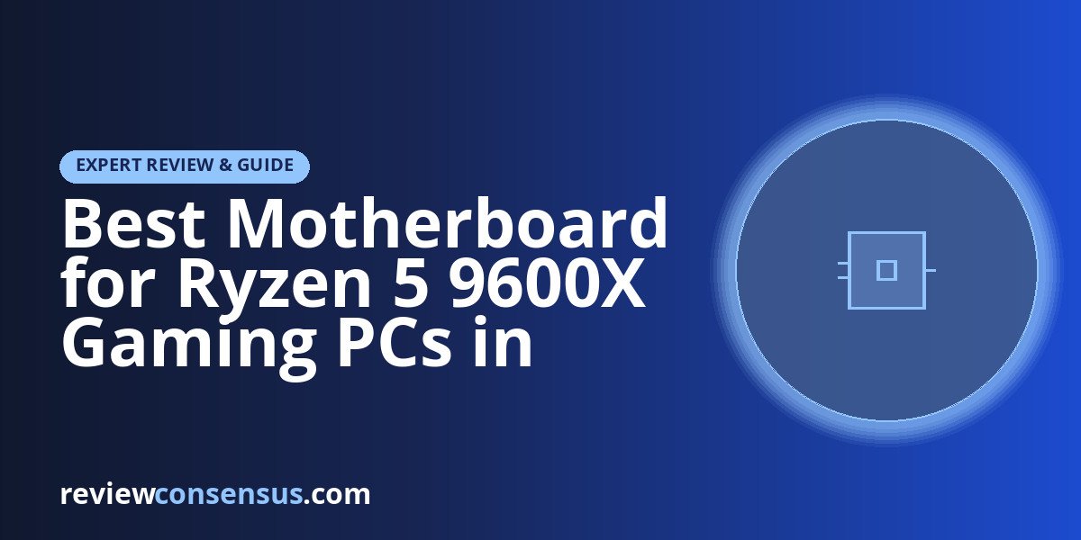 Best Motherboard for Ryzen 5 9600X Gaming PCs in 2026