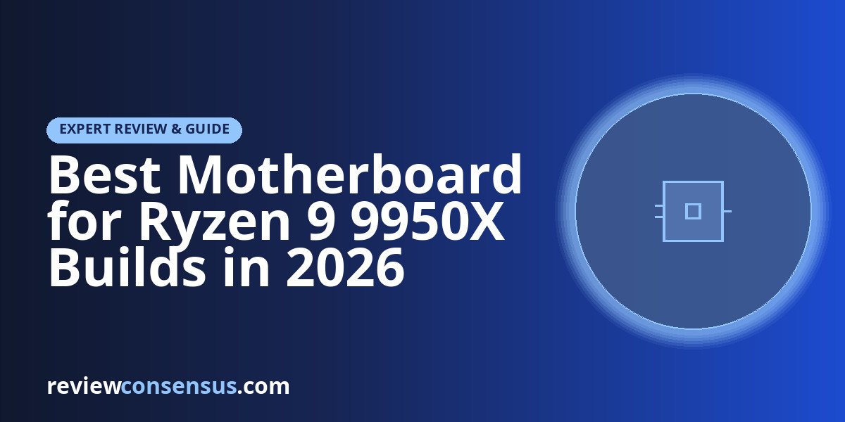 Best Motherboard for Ryzen 9 9950X Builds in 2026