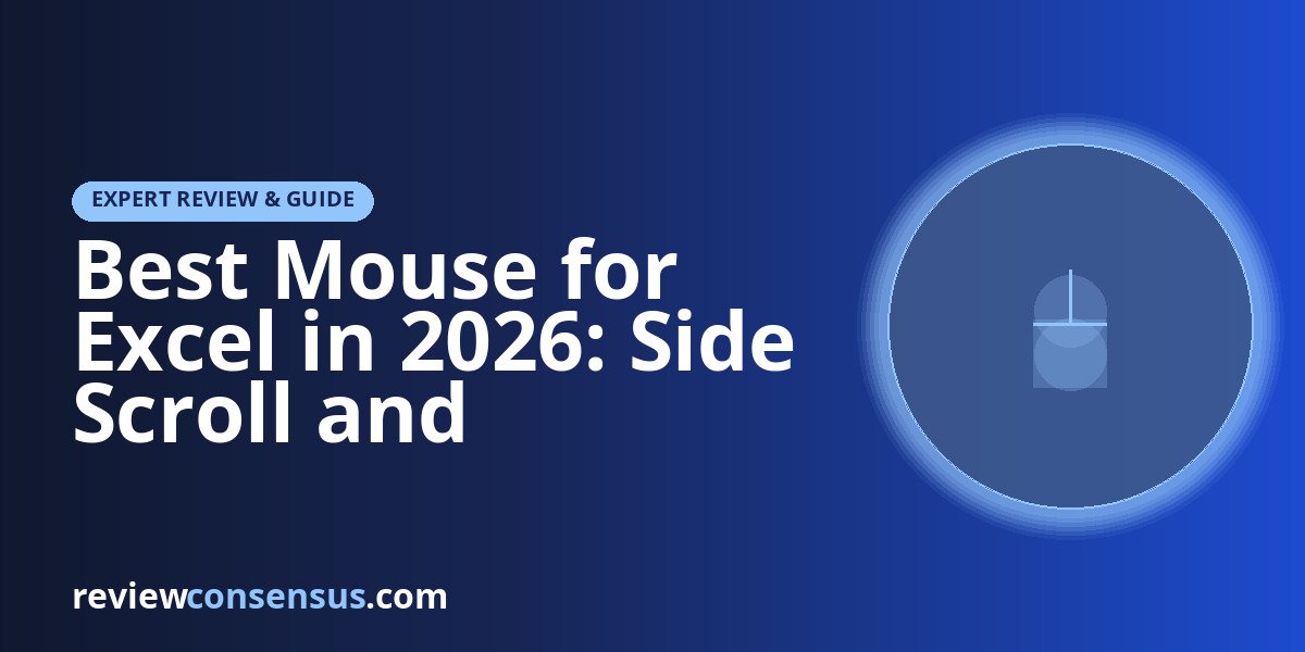 Best Mouse for Excel in 2026: Side Scroll and MagSpeed
