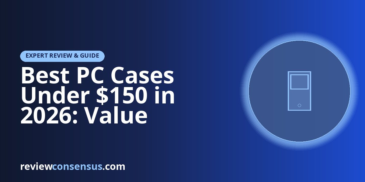Best PC Cases Under $150 in 2026: Value Towers Worth