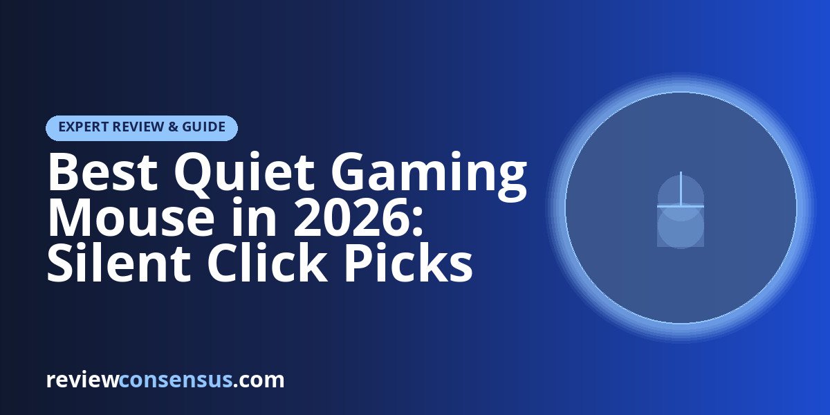 Best Quiet Gaming Mouse in 2026: Silent Click Picks