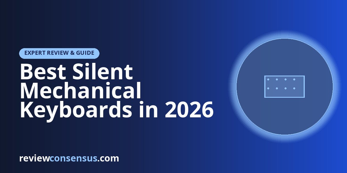 Best Silent Mechanical Keyboards in 2026 for Quiet Offices