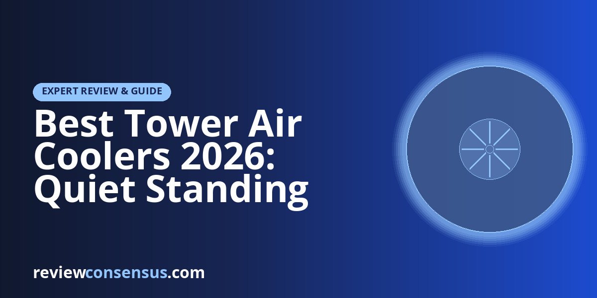 Best Tower Air Coolers 2026: Quiet Standing Fans