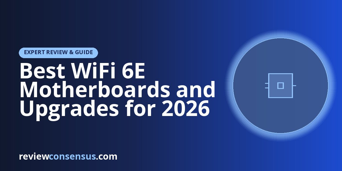 Best WiFi 6E Motherboards and Upgrades for 2026