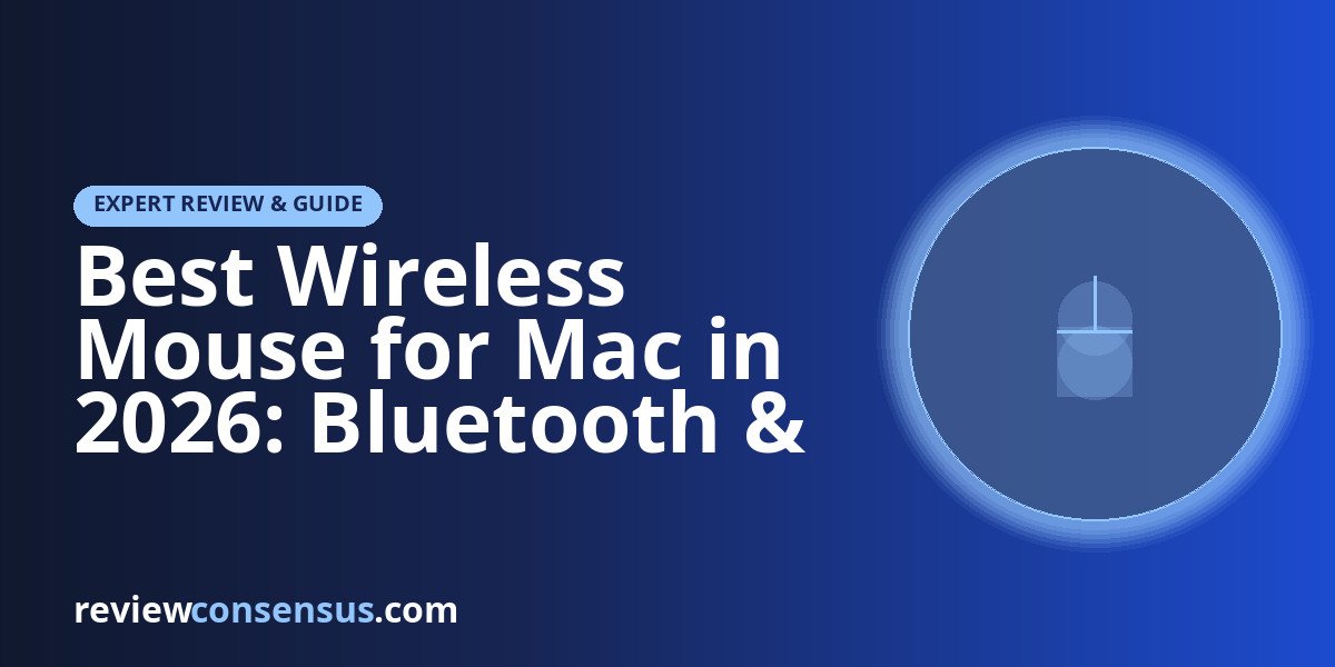 Best Wireless Mouse for Mac in 2026: Bluetooth & Silent