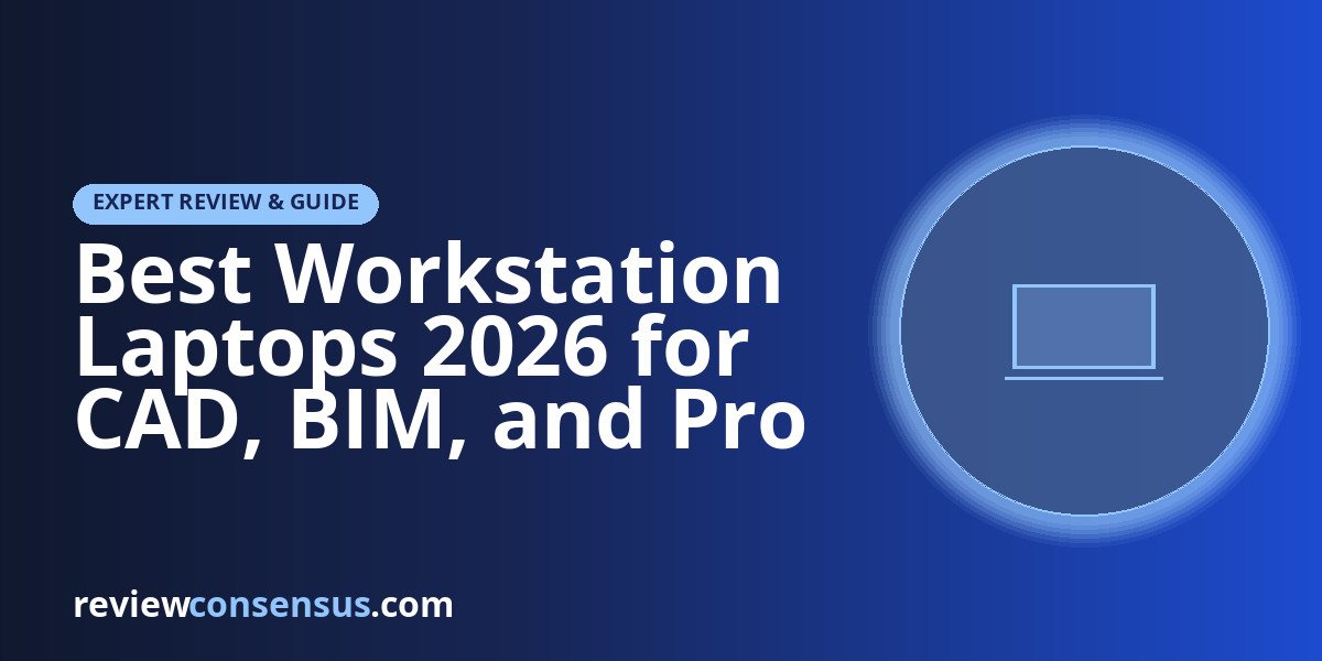 Best Workstation Laptops 2026 for CAD, BIM, and Pro GPU
