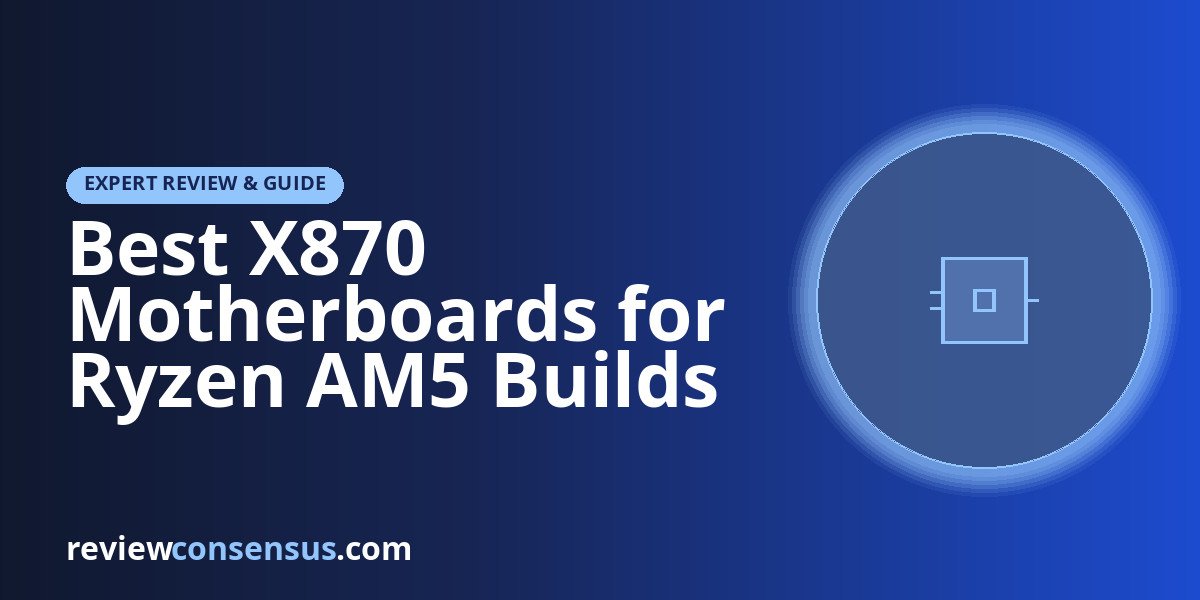 Best X870 Motherboards for Ryzen AM5 Builds in 2026