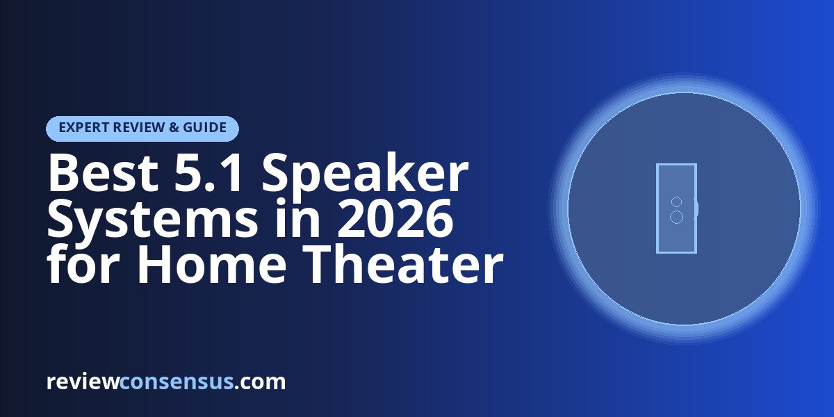 Best 5.1 Speaker Systems in 2026 for Home Theater Sound