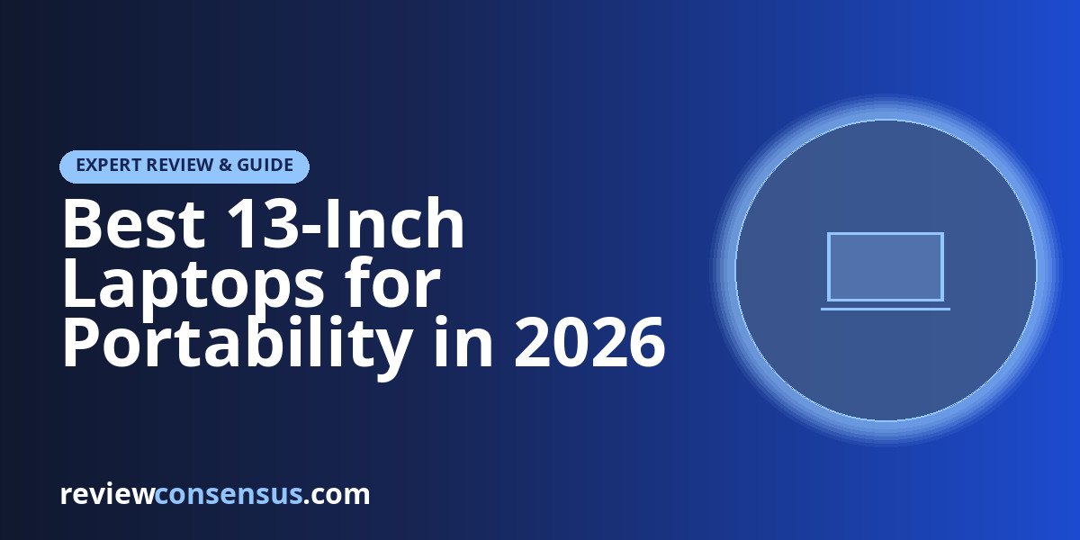 Best 13-Inch Laptops for Portability in 2026